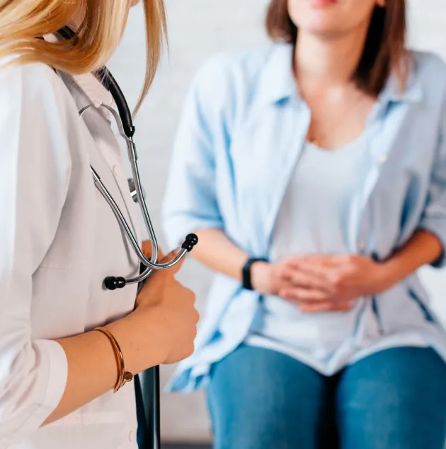 Provider caring for a patient with diarrhea and dehydration at Elon Health Urgent Care in Davenport, FL
