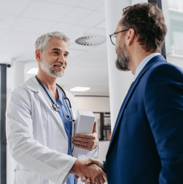 Provider preparing a specialist referral at Elon Health Urgent Care in Davenport, FL